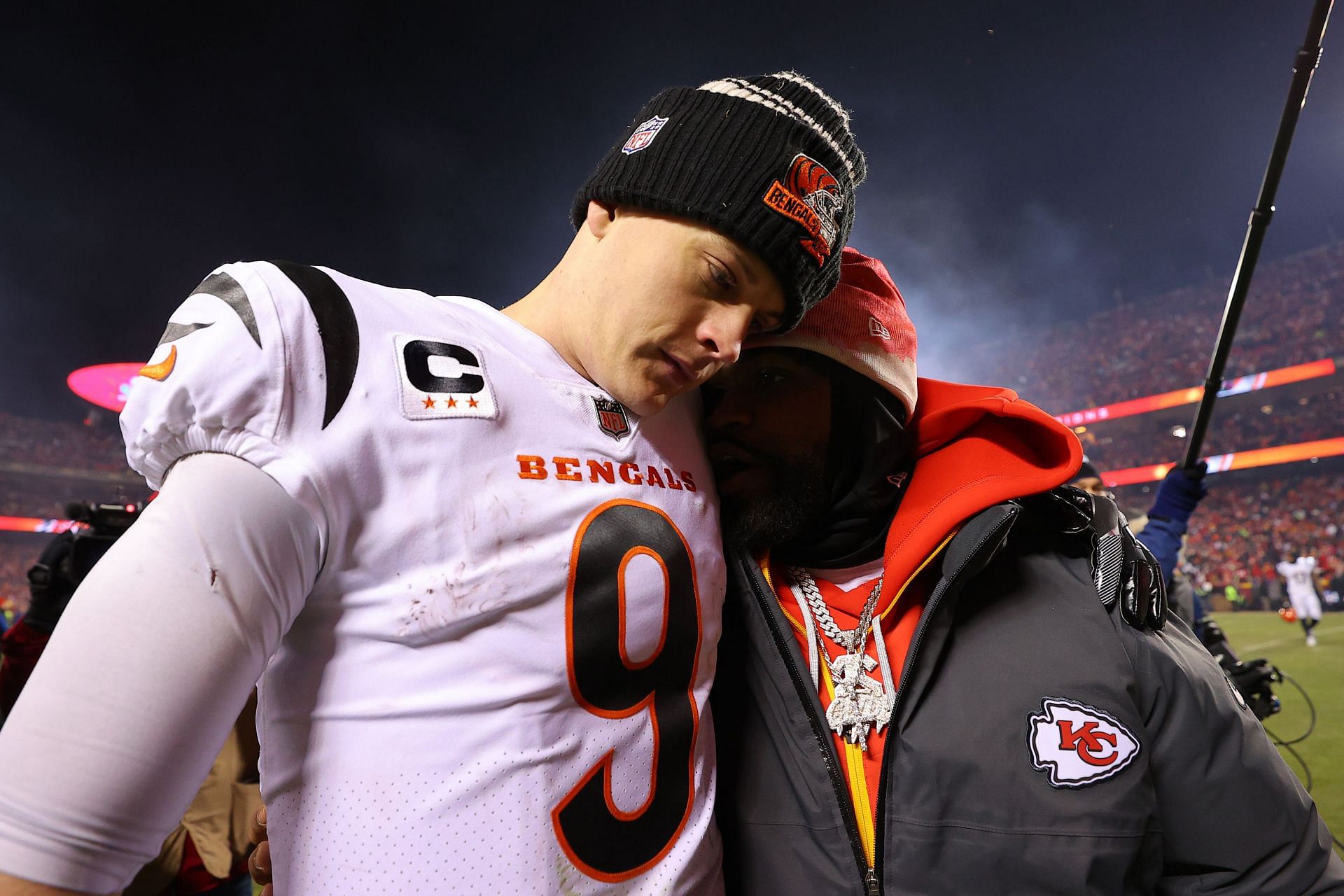 Joe Burrow at AFC Championship - Cincinnati Bengals v Kansas City Chiefs