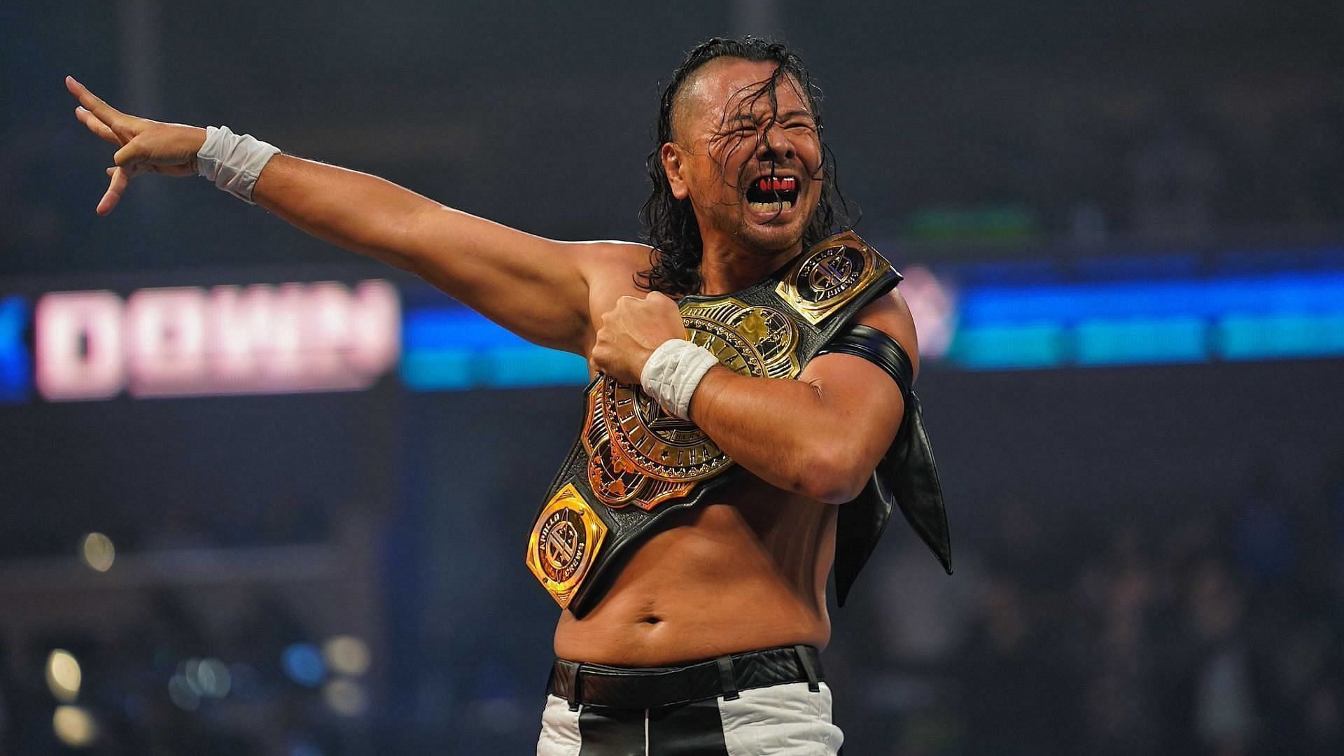 AEW star shares a photo with Shinsuke Nakamura following his triumphant
