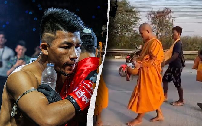 WATCH: First footage of Rodtang Jitmuangnon as a Buddhist monk