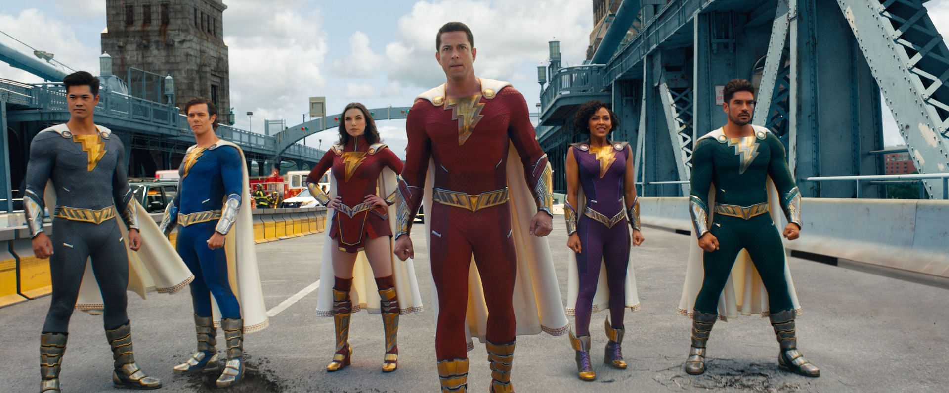A still from the trailer of Shazam 2: Fury of the Gods (Image via Warner Bros. Discovery)