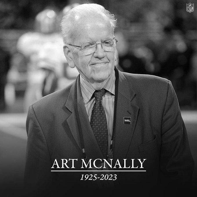 NFL official Art McNally passes away at 97