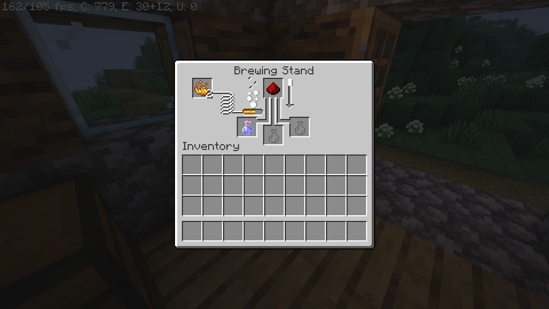 Extending a Potion of Swiftness (Image via Mojang)