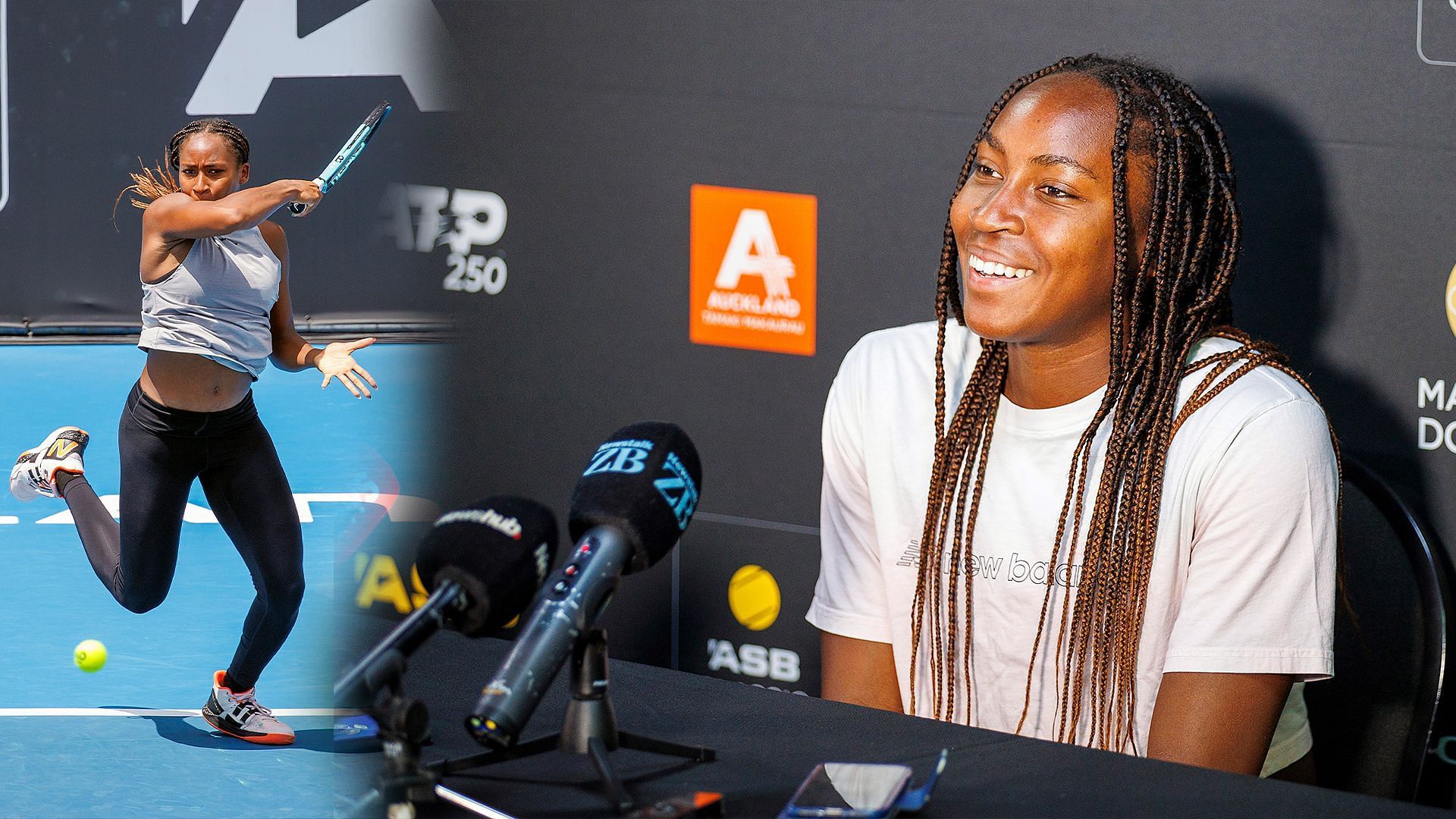 Coco Gauff reached her first quarterfinal of the year