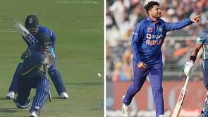 [Watch] Kuldeep Yadav stuns Dasun Shanaka with an absolute ripper