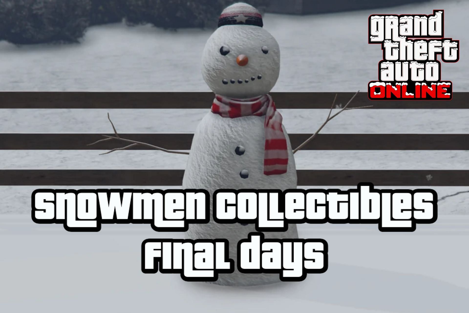 Rockstar Games extended Snowmen Collectibles event for another week in GTA Online (Image via Sportskeeda)