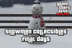 Last chance to find all GTA Online Snowmen locations before the snow ends
