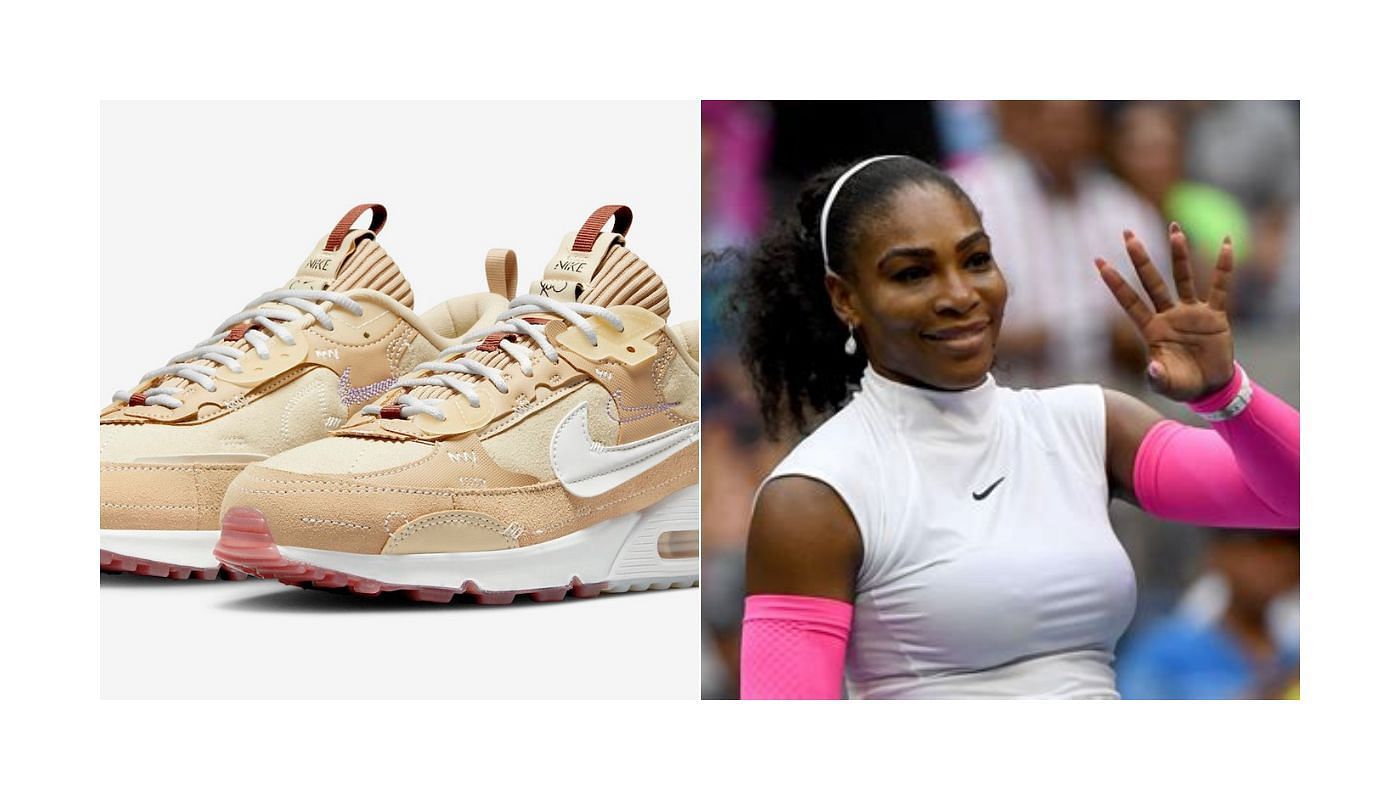 Serena Williams partners up with Nike to redesign the Nike Air Max 90 Futura.