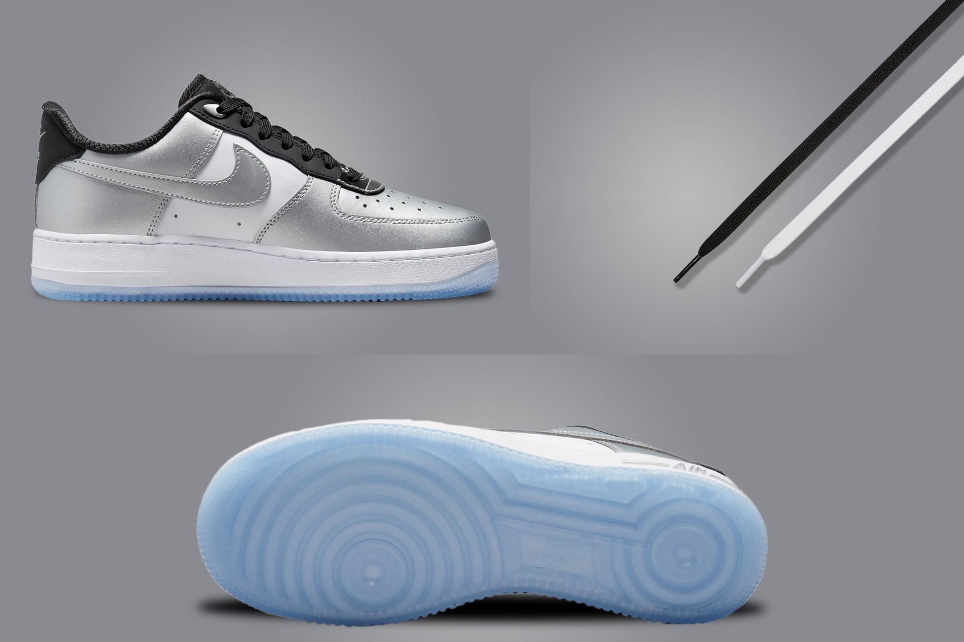 Take a look at the lace sets and outsoles of these sneakers (Image via Sportskeeda)