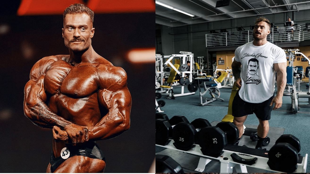 Chris Bumstead starts his week off with an intense back workout. (Image via FitnessVolt)