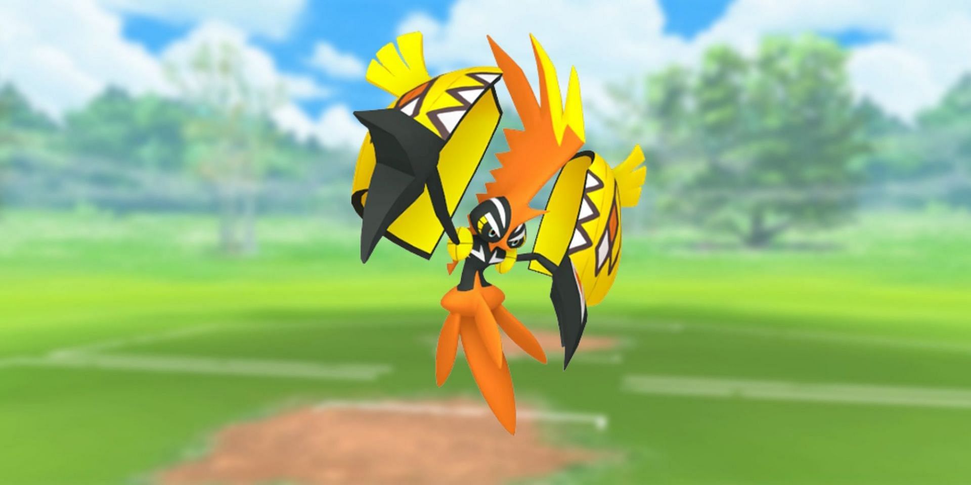 Tapu Koko has a set of powerful moves in Pokemon GO (Image via Niantic)
