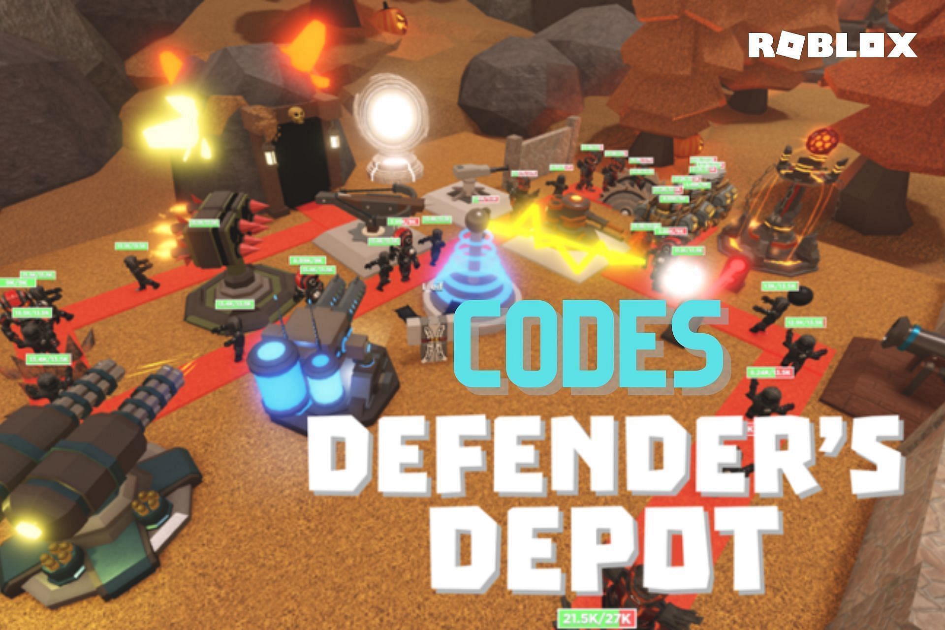 All Codes Active Defender's Depot 2 Tower Defense Roblox, November 12, 2023  