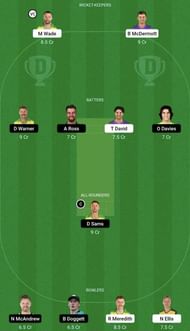 HUR vs THU Dream11 Prediction Team, Grand League