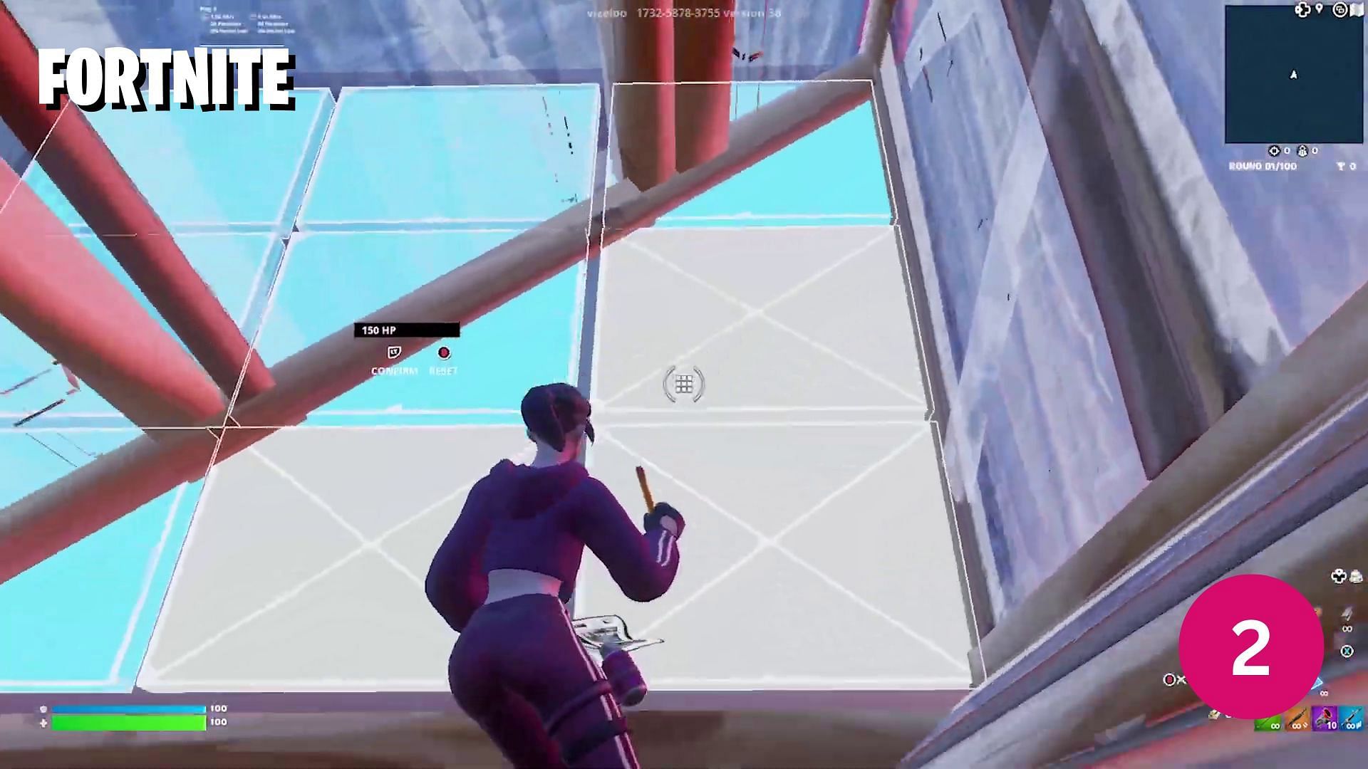 One-sided tunnel (side-exit) in Fortnite Chapter 4 (Image via YouTube/Vizeloo)