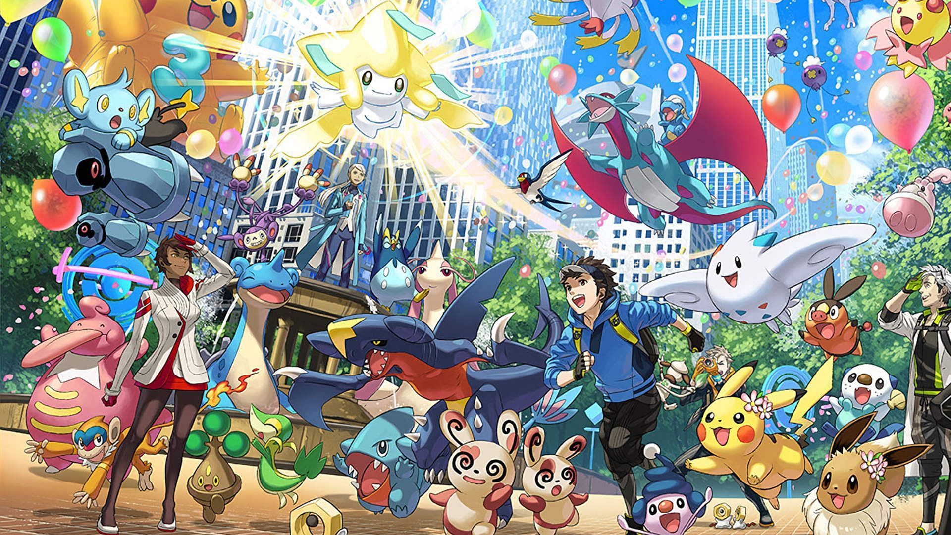 Official artwork for Pokemon GO (Image via Niantic)