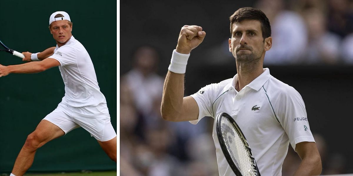 Tim Van Rijthoven recollects Wimbledon match against Novak Djokovic.