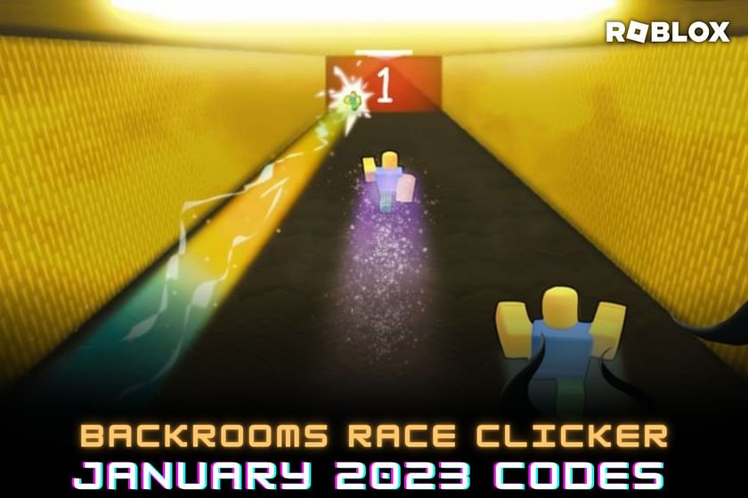 Roblox Backrooms Race Clicker codes for January 2023: Free wins