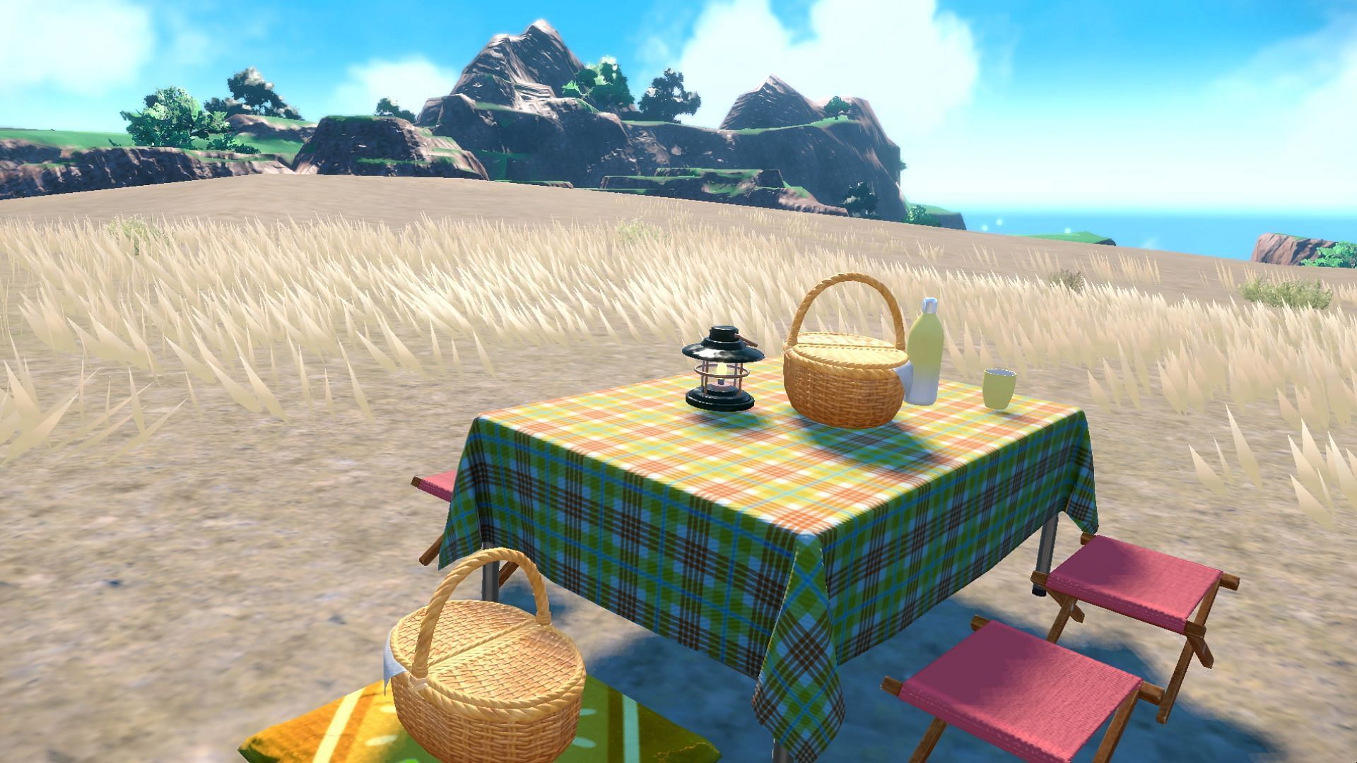 Making a sandwich can be done through the Pokemon Picnic mini-game (Image via The Pokemon Company)