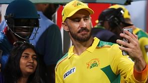 "You can question Faf du Plessis' captaincy"- Aakash Chopra on JSK skipper