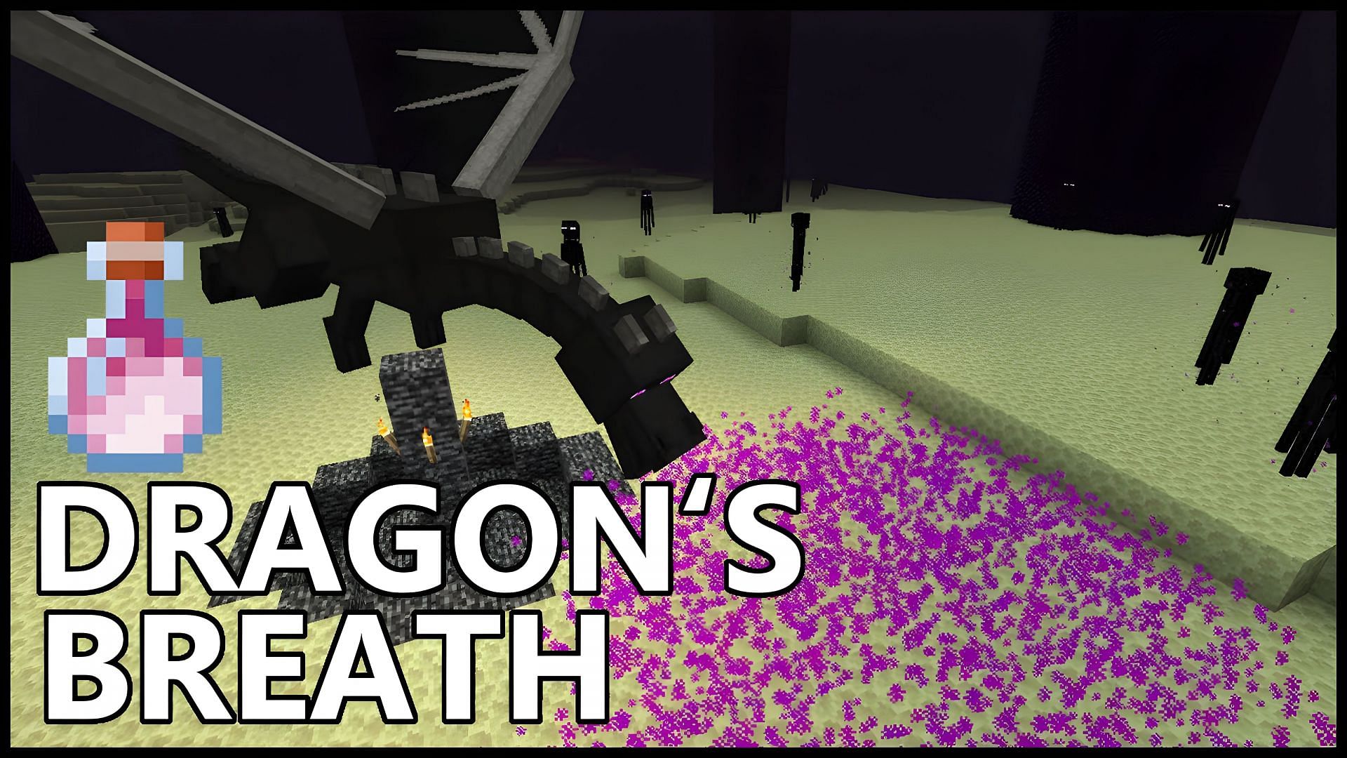 How To Get Dragon Breath Potion (Image via Youtube/RajCraft)