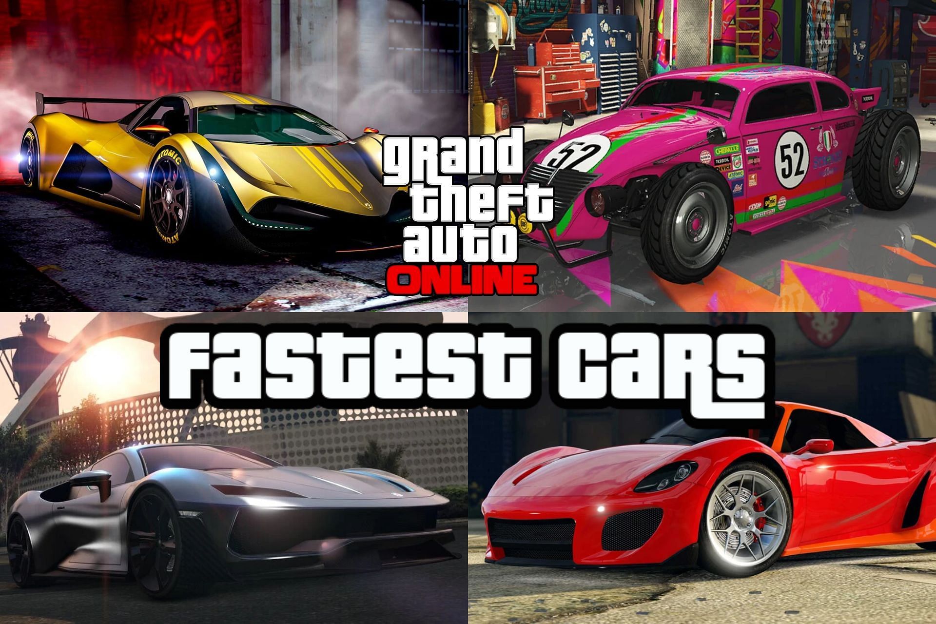 Top 10 fastest vehicles in GTA Online (Image via Sportskeeda)