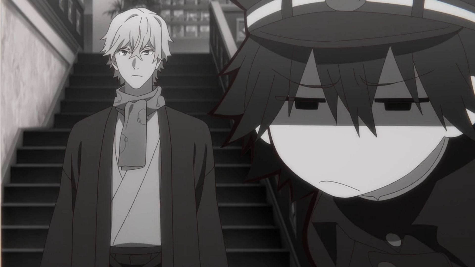 Fukuzawa and Edogawa as seen in the anime (Image via BONES)
