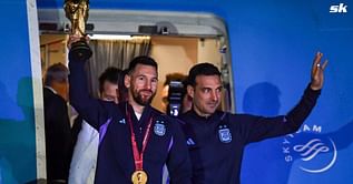 Lionel Scaloni reveals how Argentina captain Lionel Messi reacted when he found out that the 44-year-old was going to be the manager