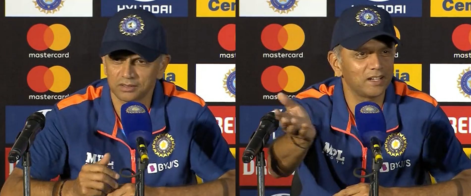 Rahul Dravid, press conference