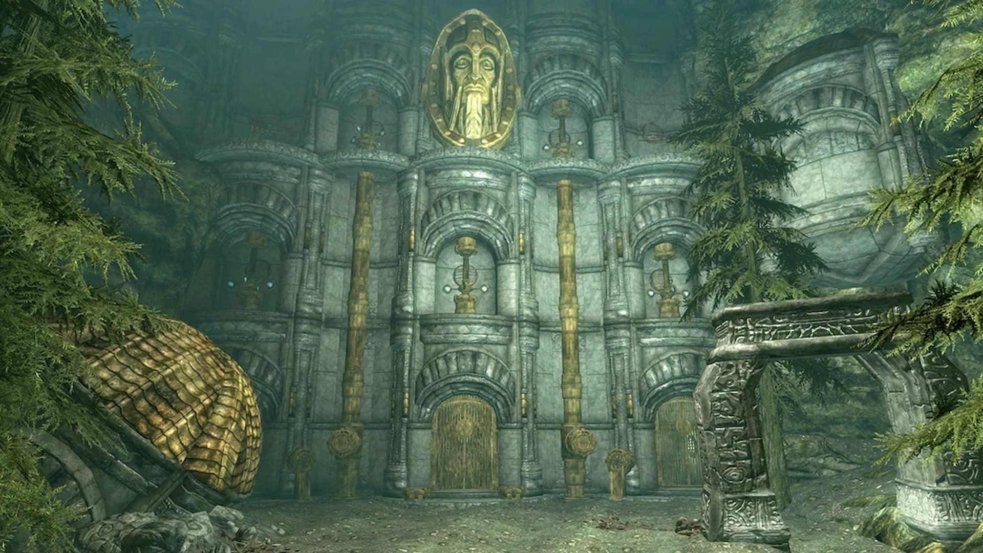 Where to find the Aetherium Forge in The Elder Scrolls V: Skyrim (Image via Bethesda Studios)