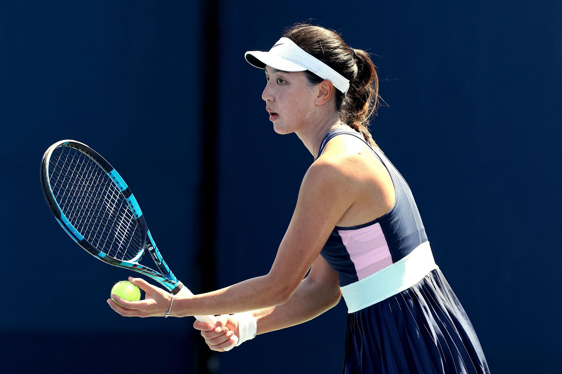Wang Xinyu at the 2022 US Open.