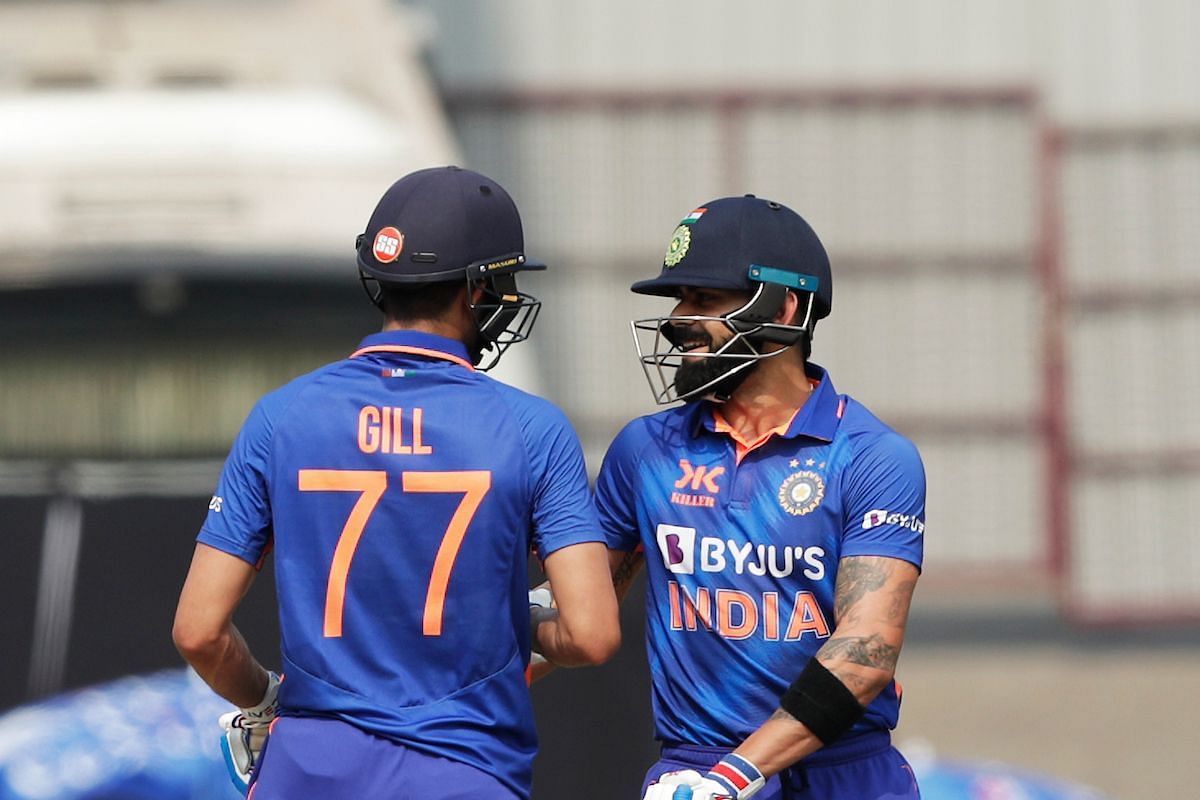 Shubman Gill and Virat Kohli were the highest run-getters in the three-match series
