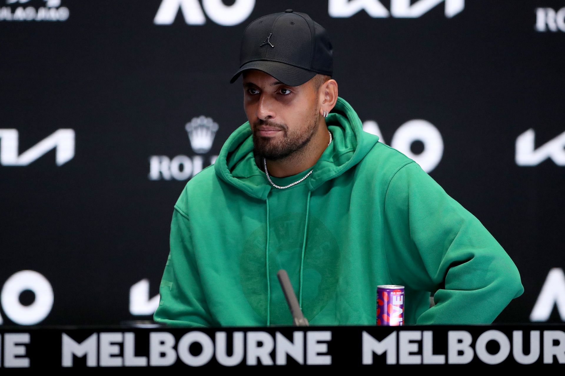 Nick Kyrgios at the 2023 Australian Open Previews