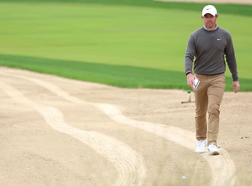 Rory McIlroy 2023 Hero Dubai Desert Classic - Day Two 