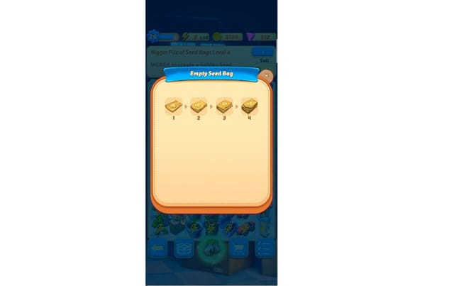 How to get a Golden Seed in Merge Mansion