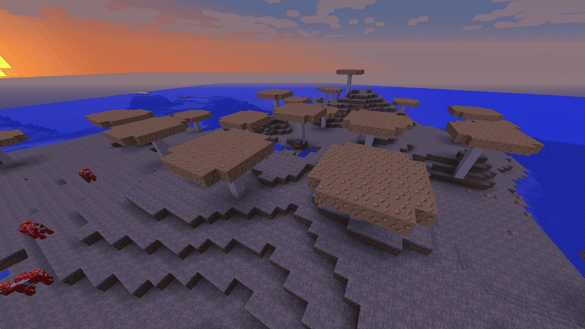 Mycelium is perfect for growing mushrooms in Minecraft (Image via Mojang)