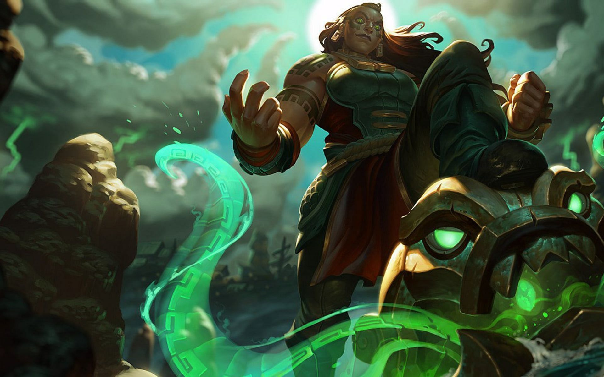 Illaoi is a good pick against melee bruisers/tanks (Image via Riot Games)