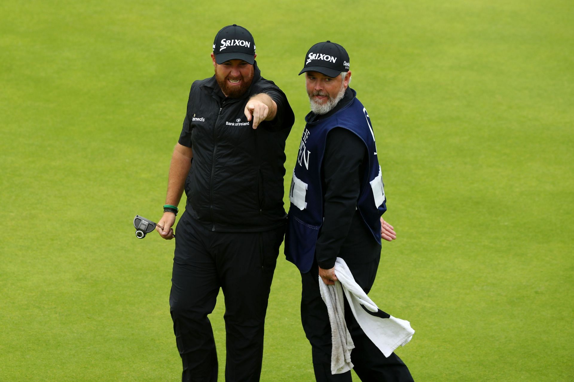 Shane Lowry and Brian &#039;Bo&#039; Martin at the 2019 148th Open Championship - Day Four (Image via Francois Nel/Getty Images)