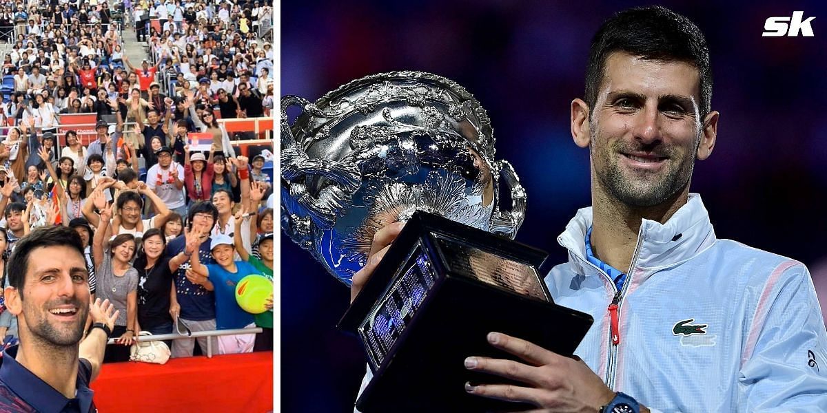 Novak Djokovic lifted the 10th Australian Open singles title of his career