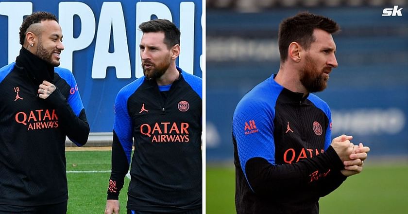 Leo Messi already goes back to train with the T-shirt of the