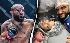John Lineker and wife welcome baby daughter just three weeks ahead of Fabricio Andrade rematch