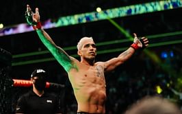 Charles Oliveira believes he's just one victory away from a lightweight title shot