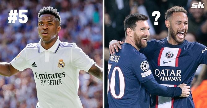 Ranking the 5 most skillful players in football right now (2023)