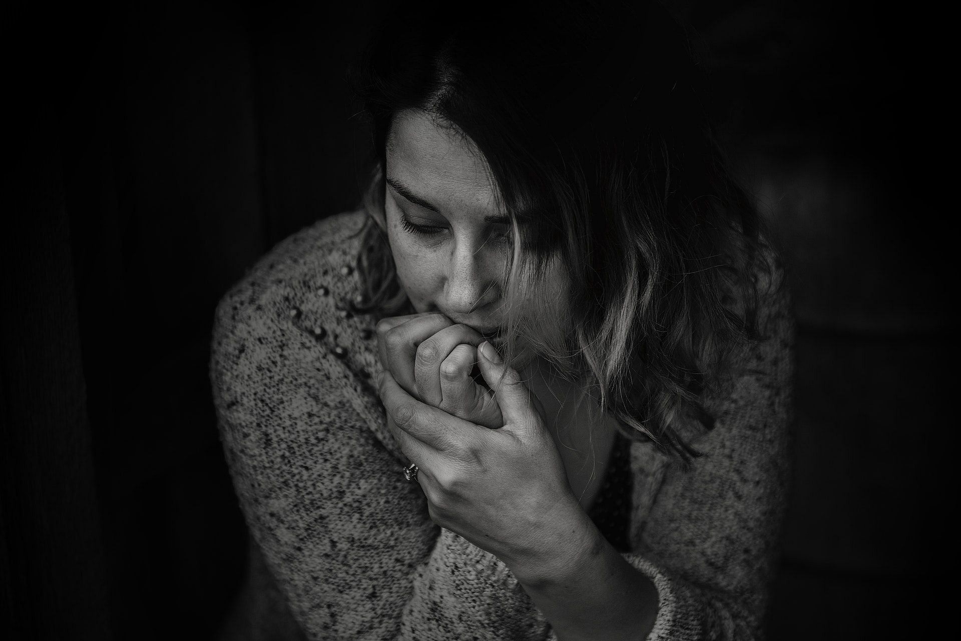 Depression may be a symptom of hypothyroidism. (Photo via Pexels/Kat Smith)