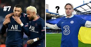 Top 10 teams with highest transfer spending in the 21st century