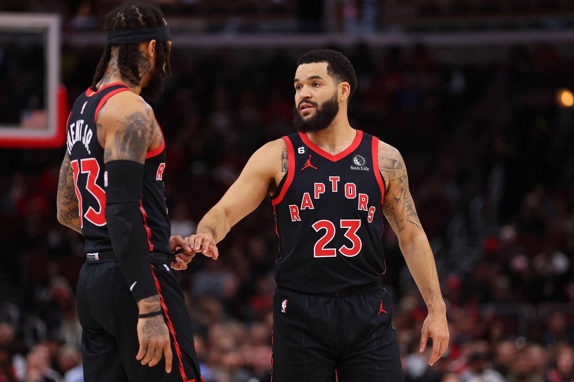 The Raptors may look to completely rebuild (Image via Getty Images)