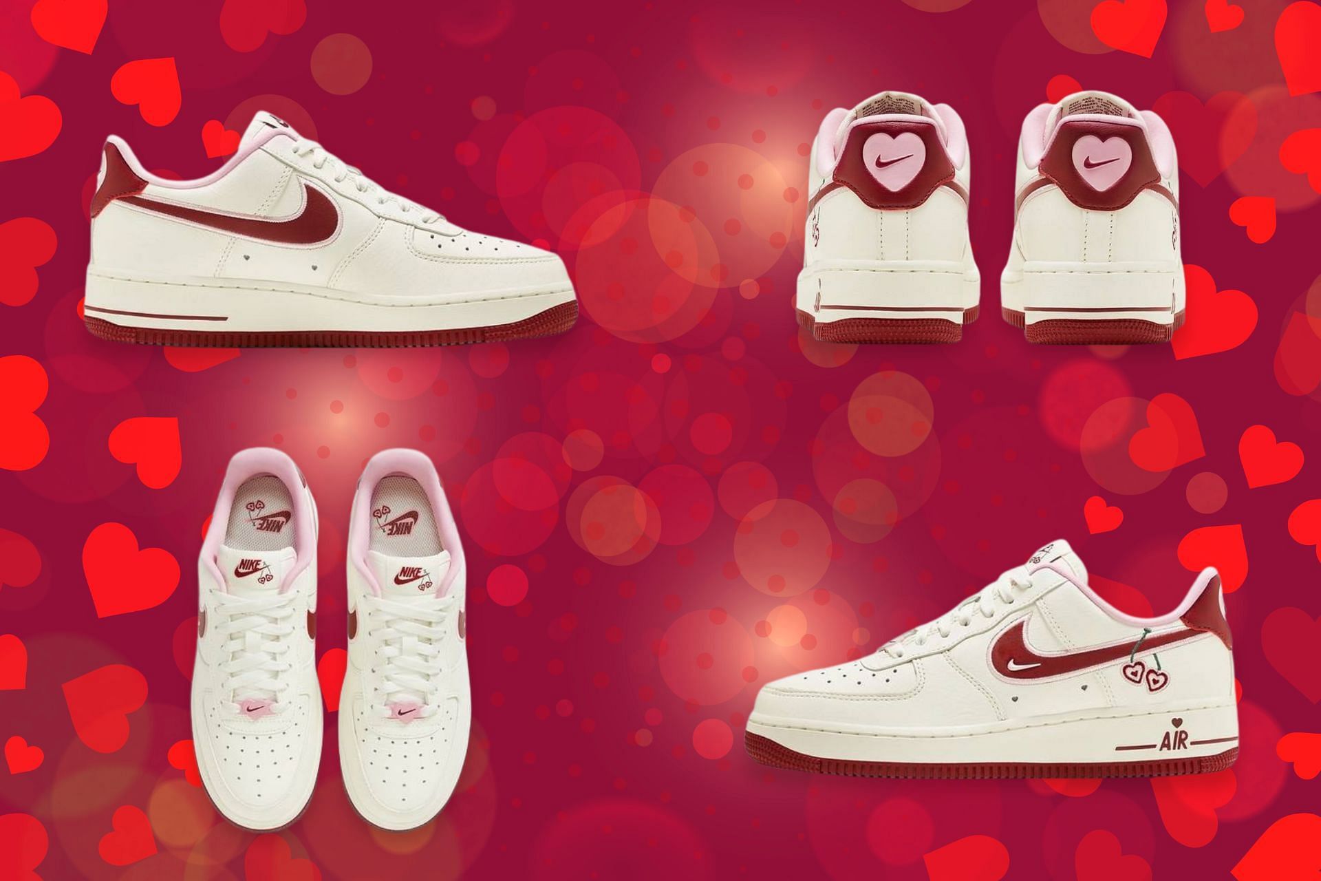 nike air force valentines day