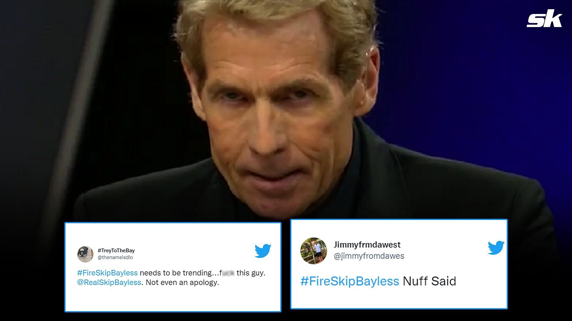 Sports stars blast Skip Bayless for Damar Hamlin tweet