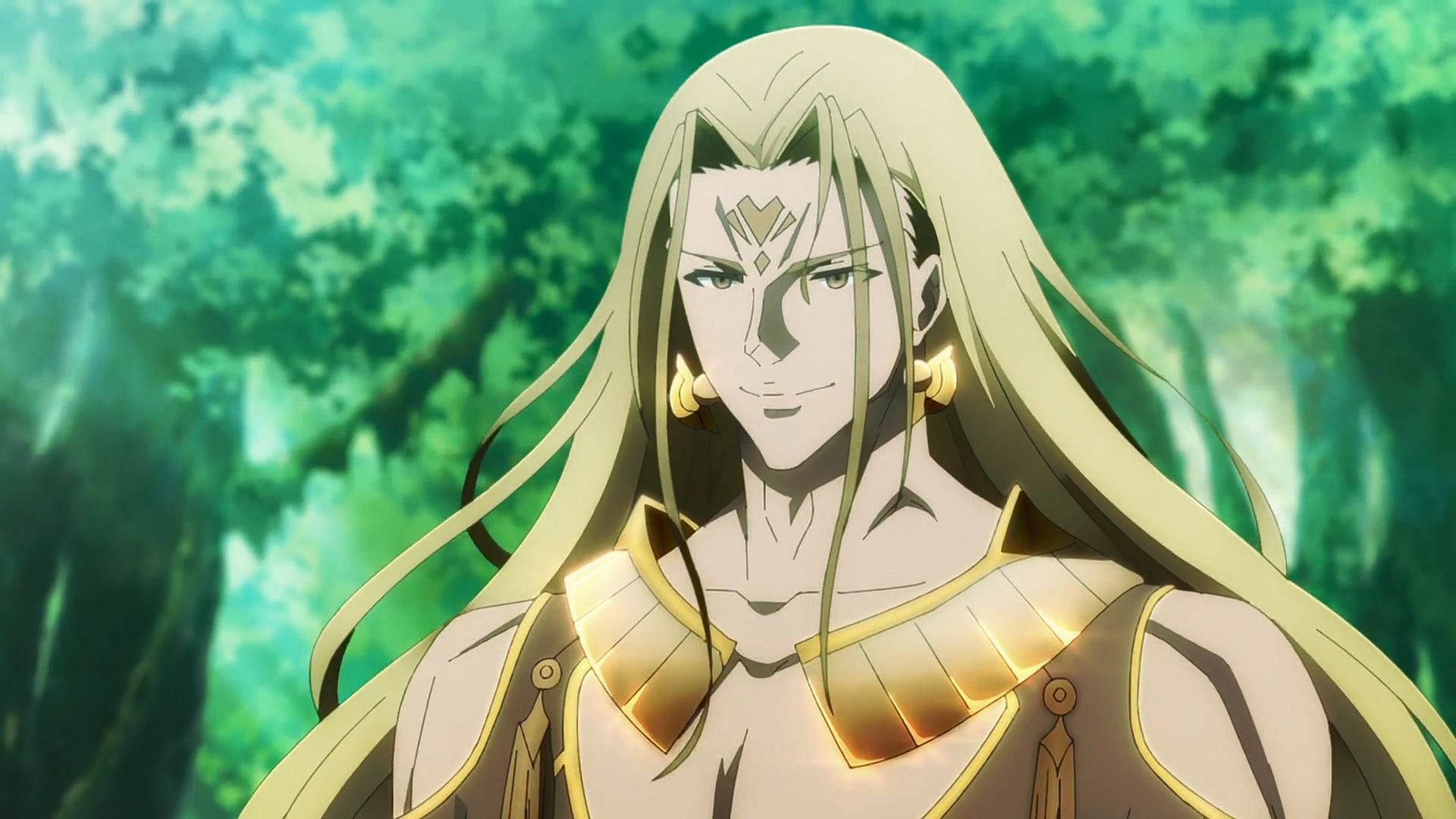 Heavenly Father God Nosgalia, as seen in episode 1 of The Misfit of Demon King Academy (Image via SILVER LINK)