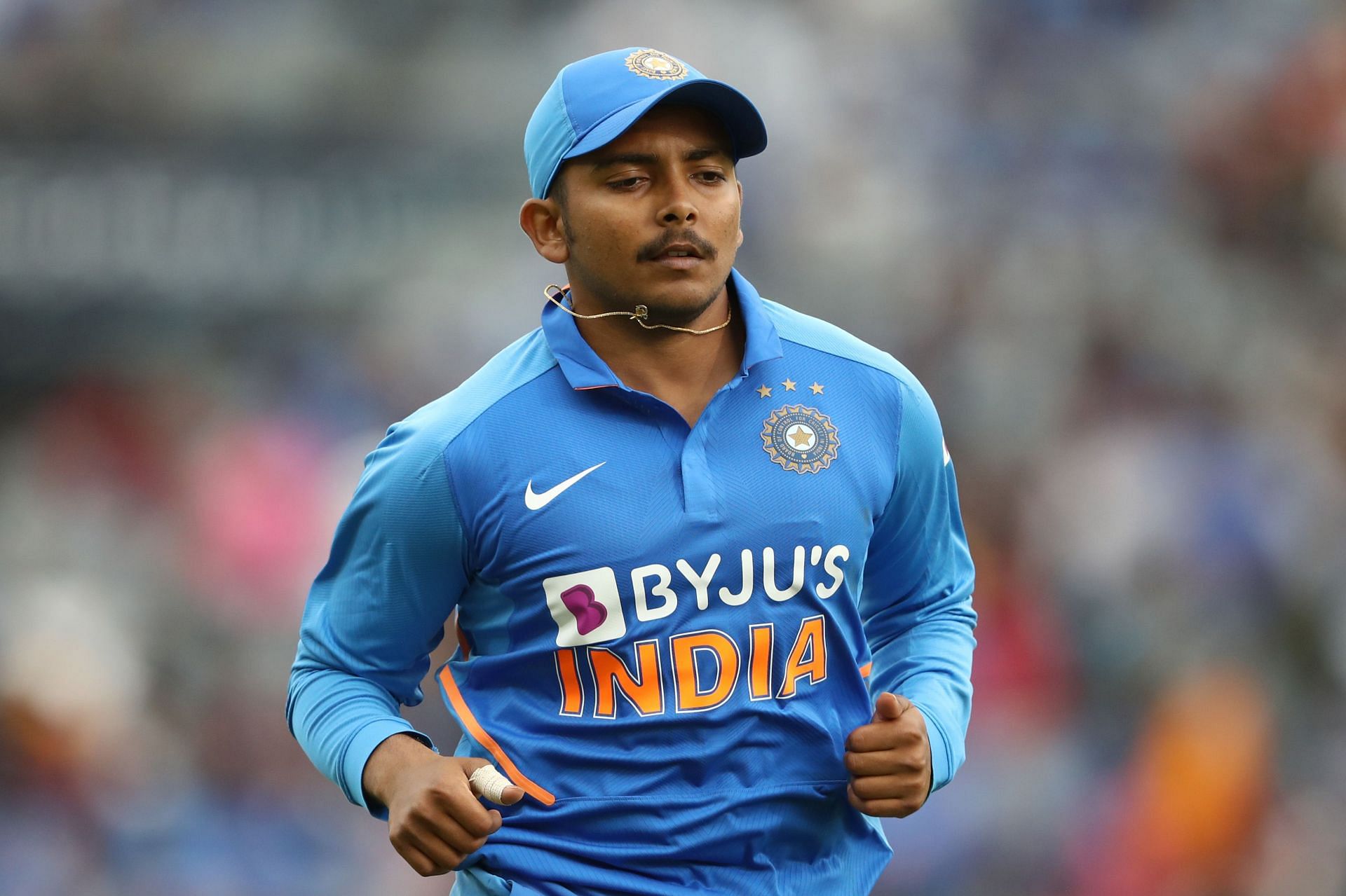 Prithvi Shaw has been recalled to the Team India squad for the T20I series. Pic: Getty Images