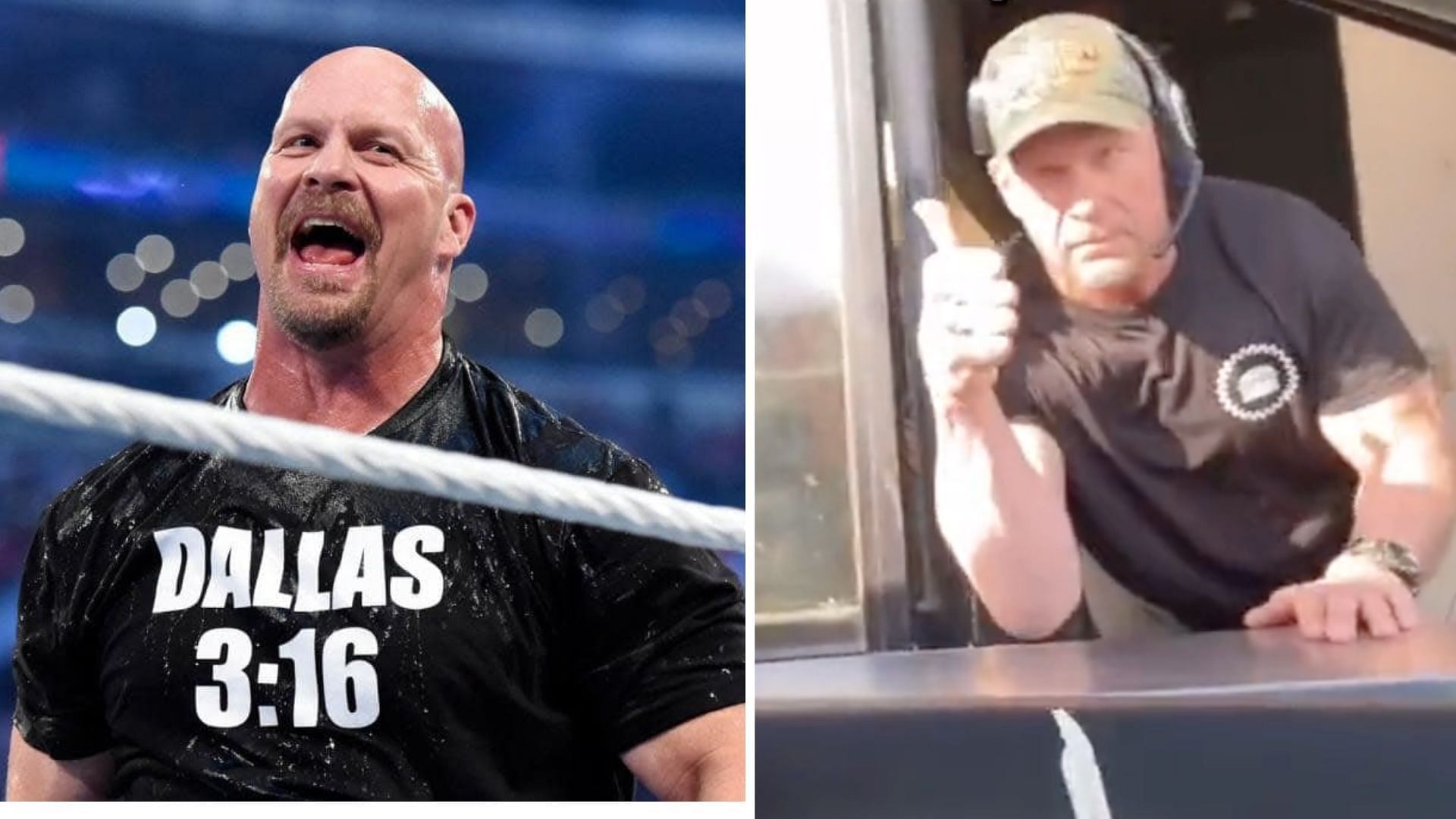 WWE legend Stone Cold Steve Austin is keeping busy.