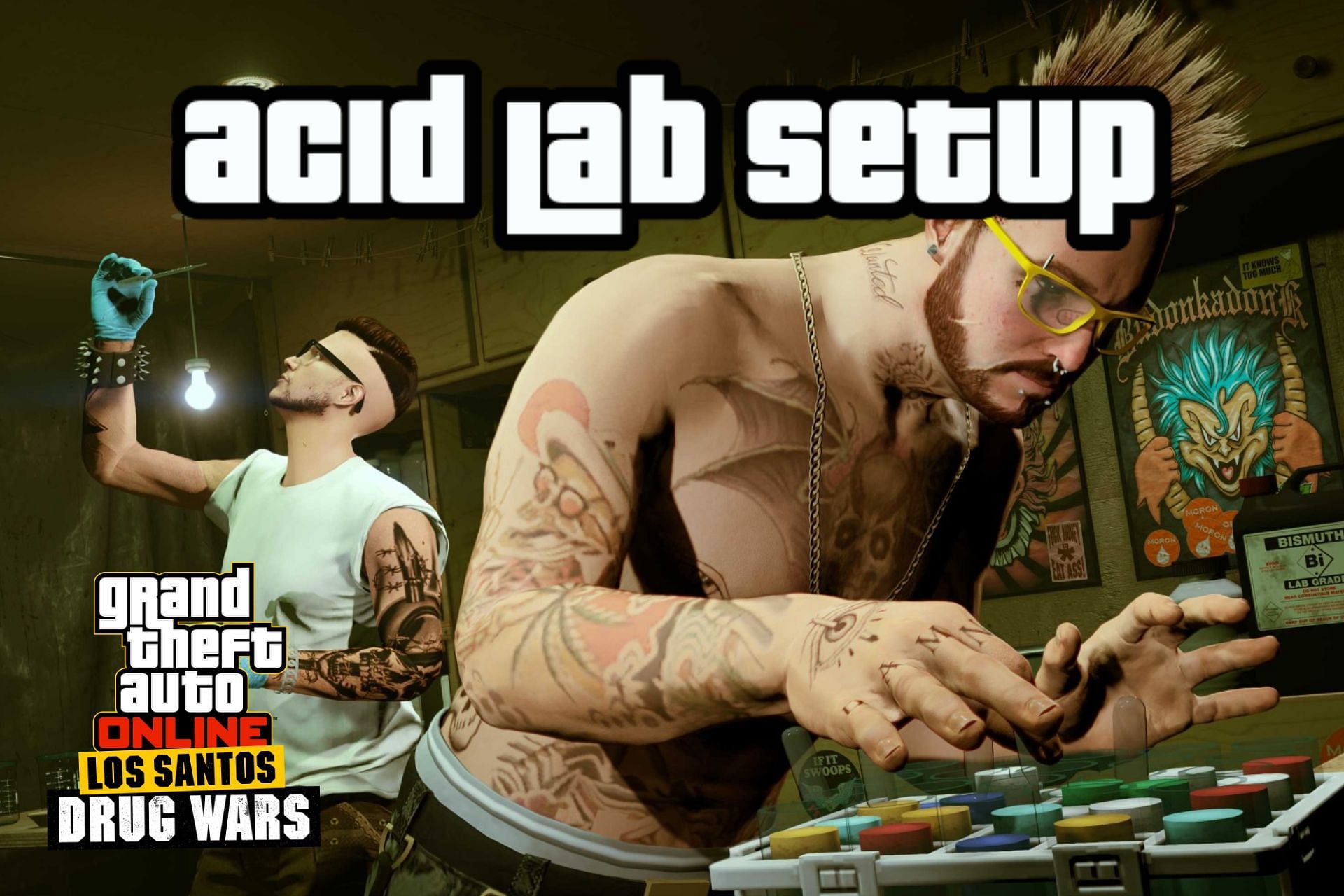A beginners guide to set up the Acid Lab in GTA Online (Image via Rockstar Games)